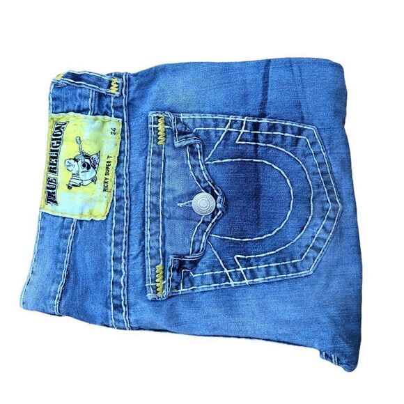 True Religion Jeans Size 40 RICKY SUPER T Blue - Picture 4 of 11